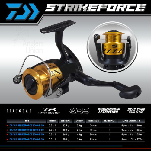 Daiwa strikeforce deals